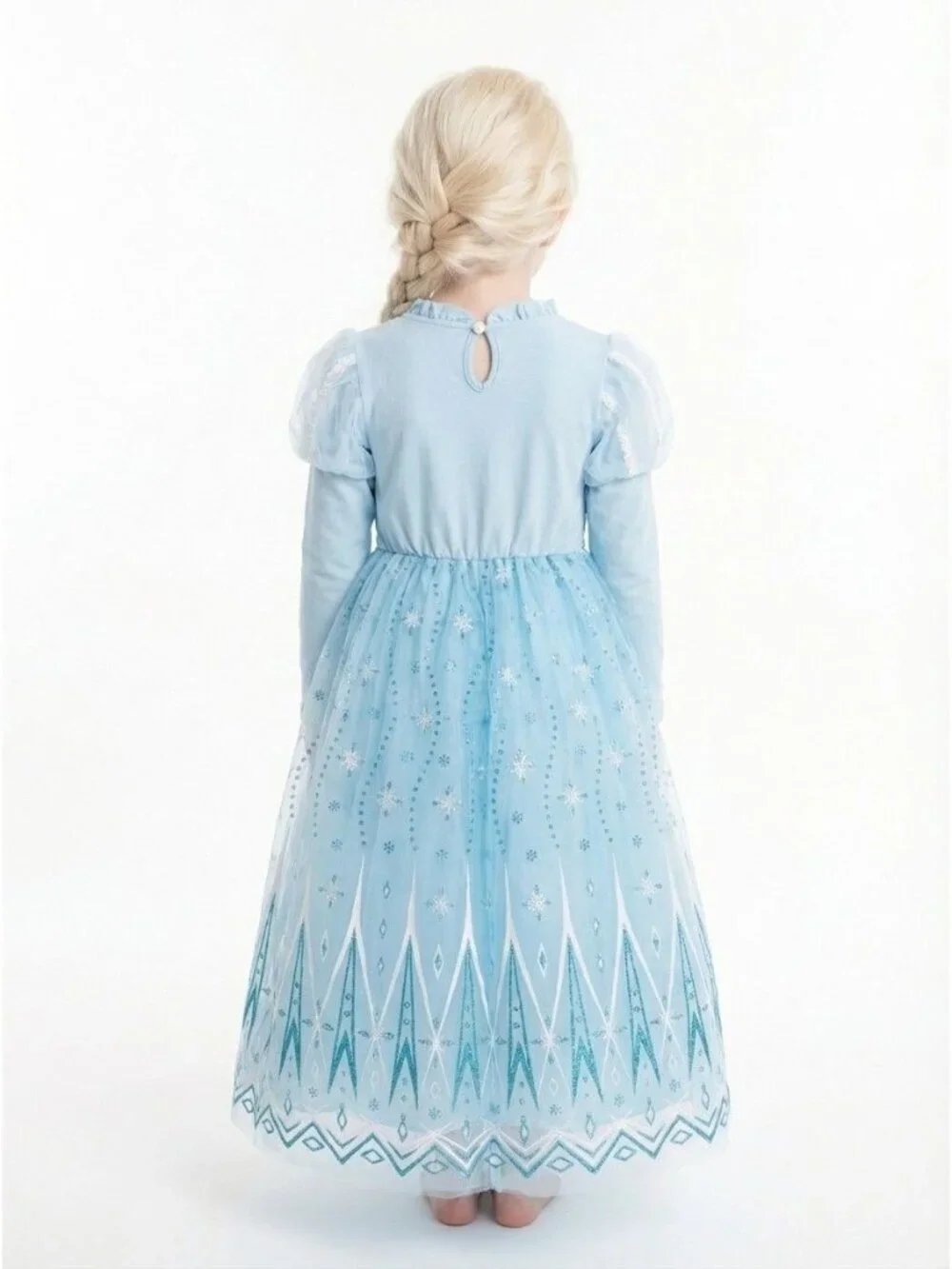 Girls Elsa Inspired Princess Dress Costume (Size 5)